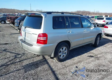 2003 Toyota Highlander V6 из США, поврежденный, VIN JTEGF21A830121021